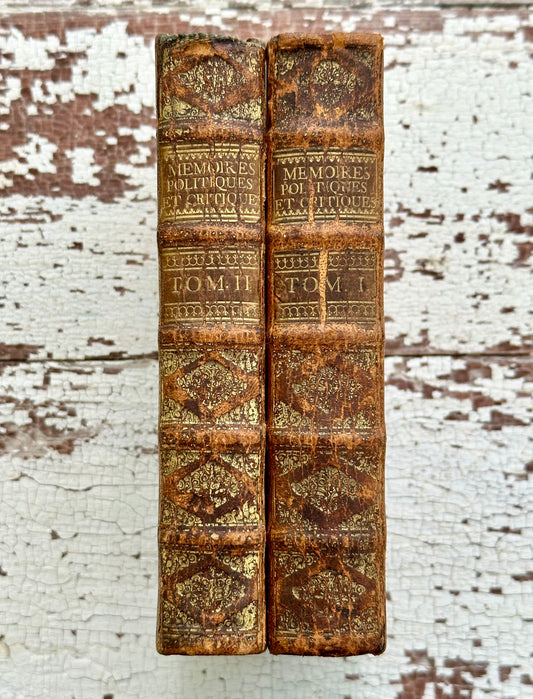 1722 French Leather Book Set