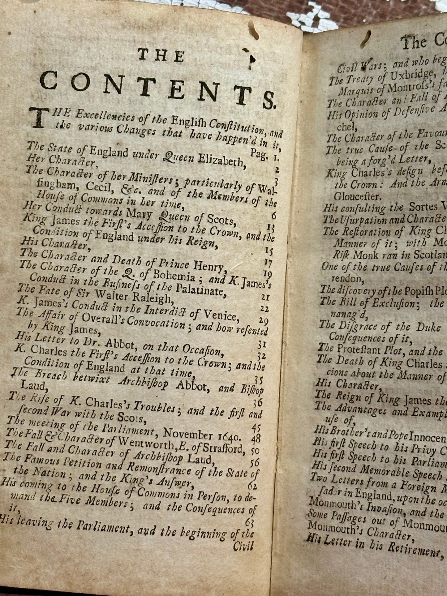 1710 Memoirs of the Most Material Transactions in England