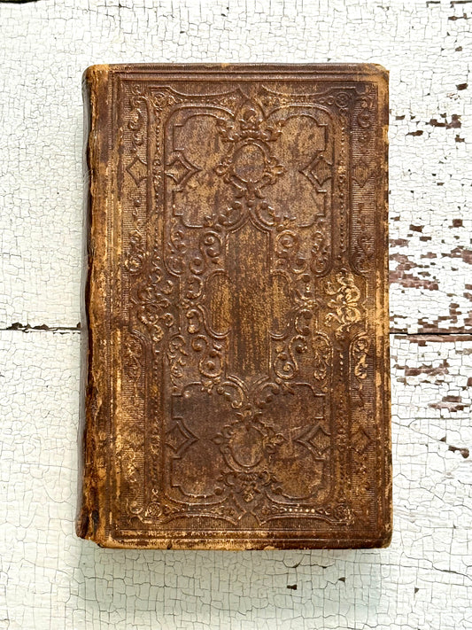 Rare 1861 Leather First Edition Holy Bible