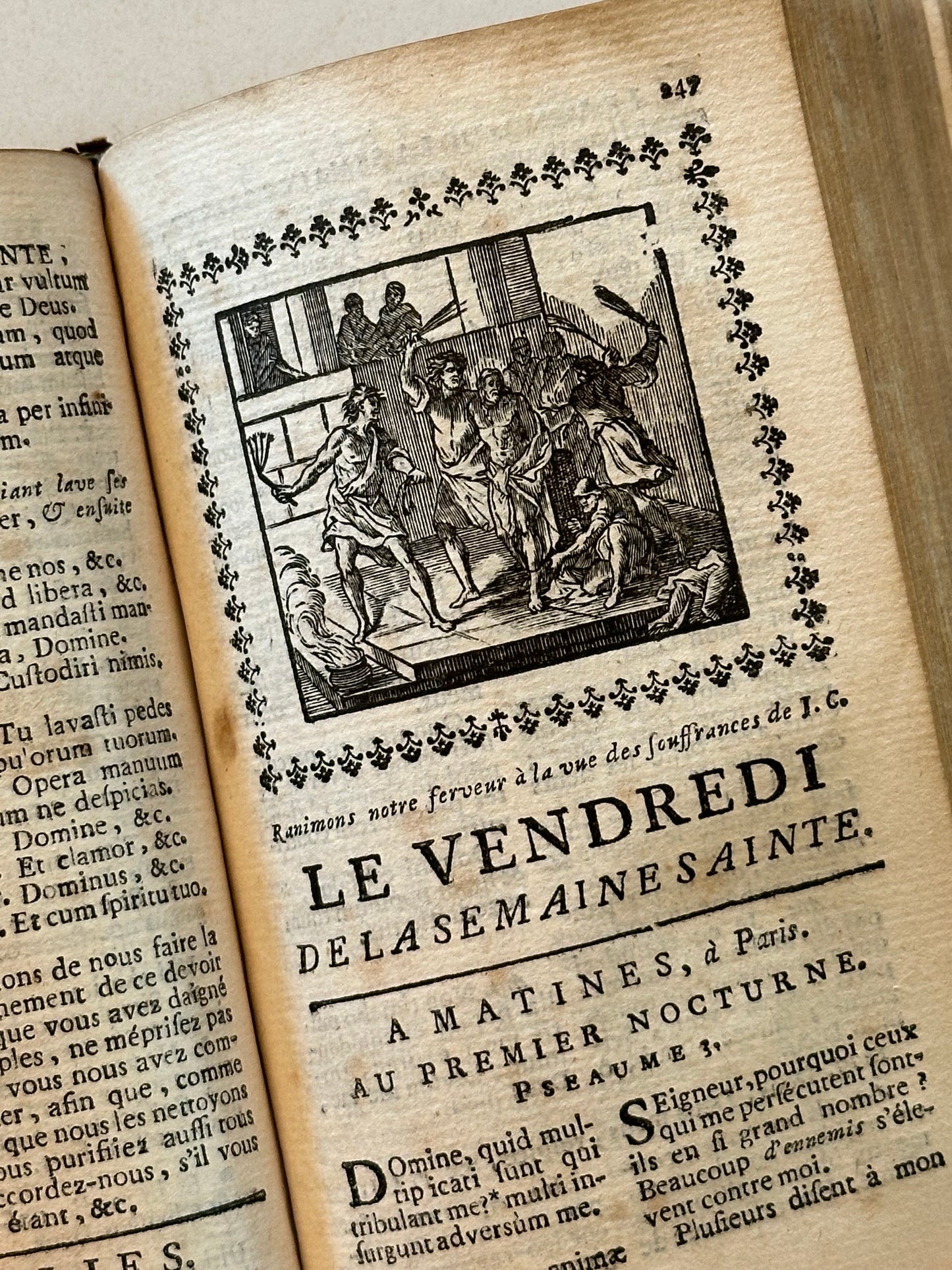 1767 Religious Book in French