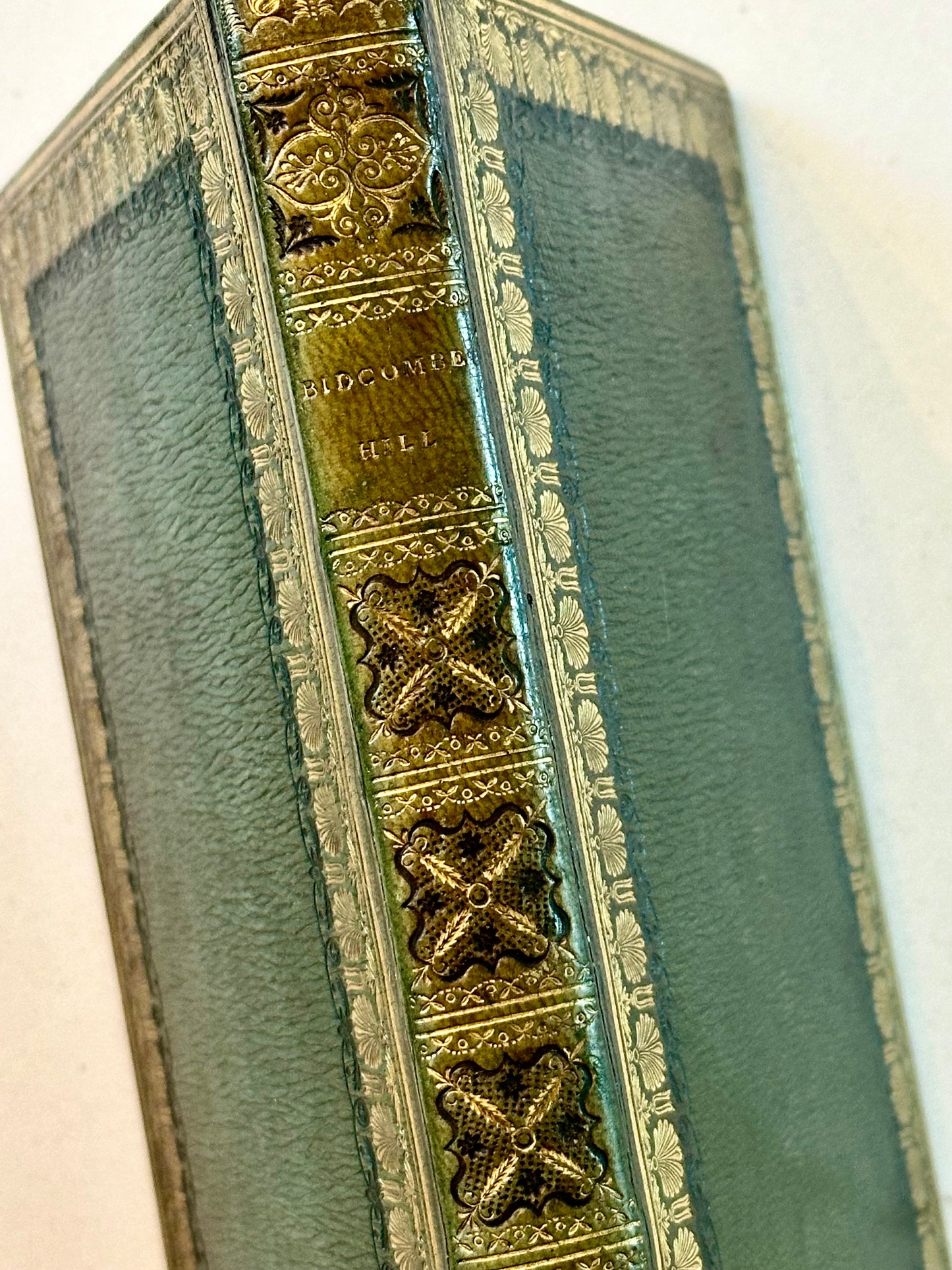 1808 Bidcombe Hill Poetry Book with Hidden Fore-edge Painting